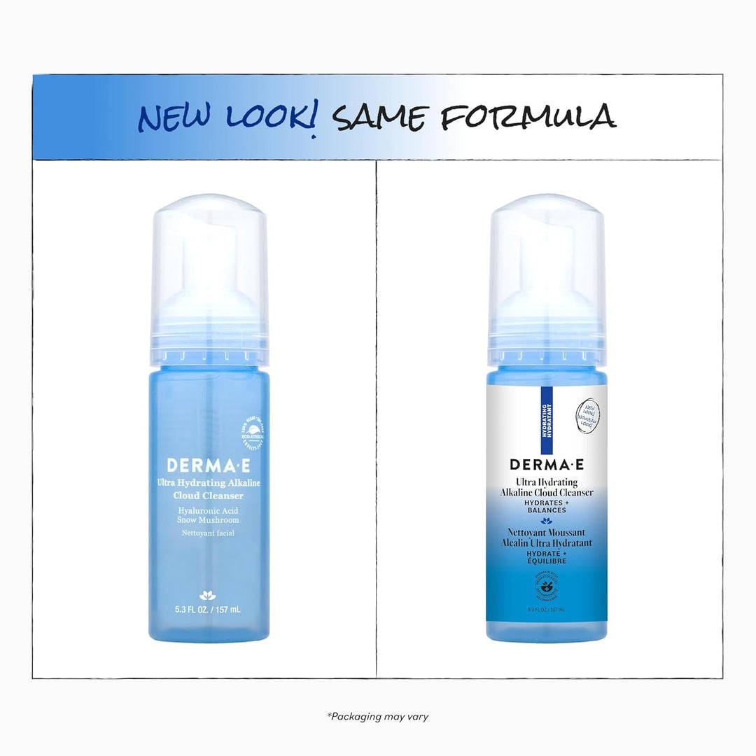 DERMA E Hydrating Alkaline Cloud Cleanser 157ml