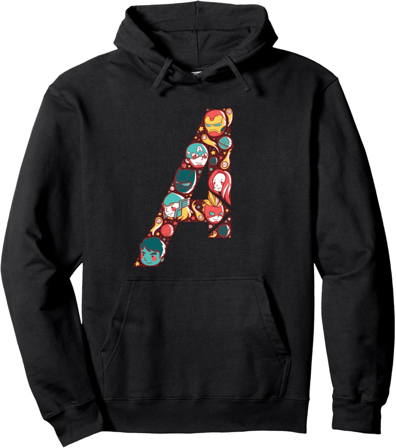 Marvel Avengers Kawaii Hulk Iron Man Black Widow Thor Pullover Hoodie