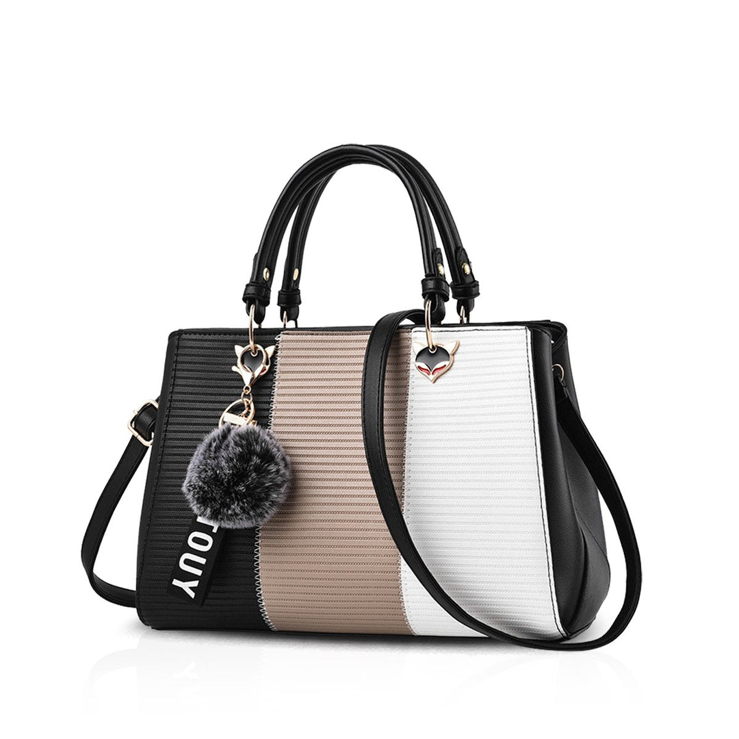 NICOLE & DORIS Damen Handtasche Umhängetasche Henkeltasche Kuriertasche Elegant Damen Handtaschen mi
