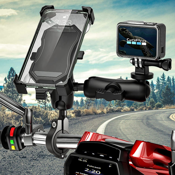 Ram Mount Halterung Kugel Arm für Handyhalterung Fahrrad Handyhalterung Motorrad Lenker Wasserdicht