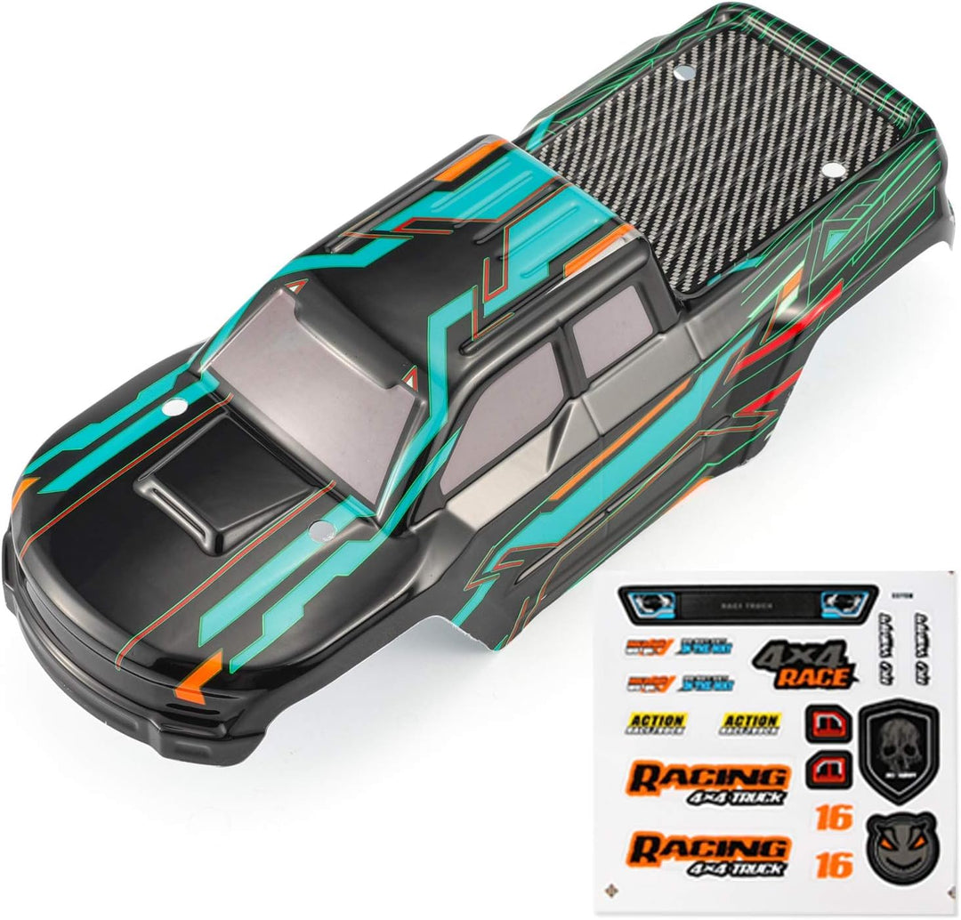 HAIBOXING - Karosserie für 1/16 16889 Ferngesteuertes Auto, Ersatzteil für RC Monstertruck 889-BM01(