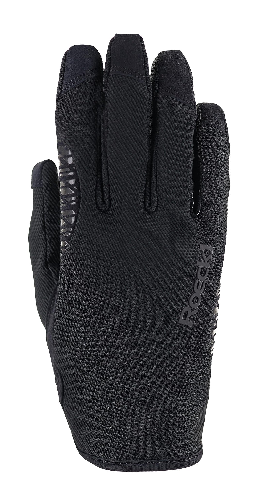Roeckl Sports Reithandschuh Mans, Freizeit Sommer Handschuh, Grösse 6-11 7.5 Schwarz, 7.5 Schwarz