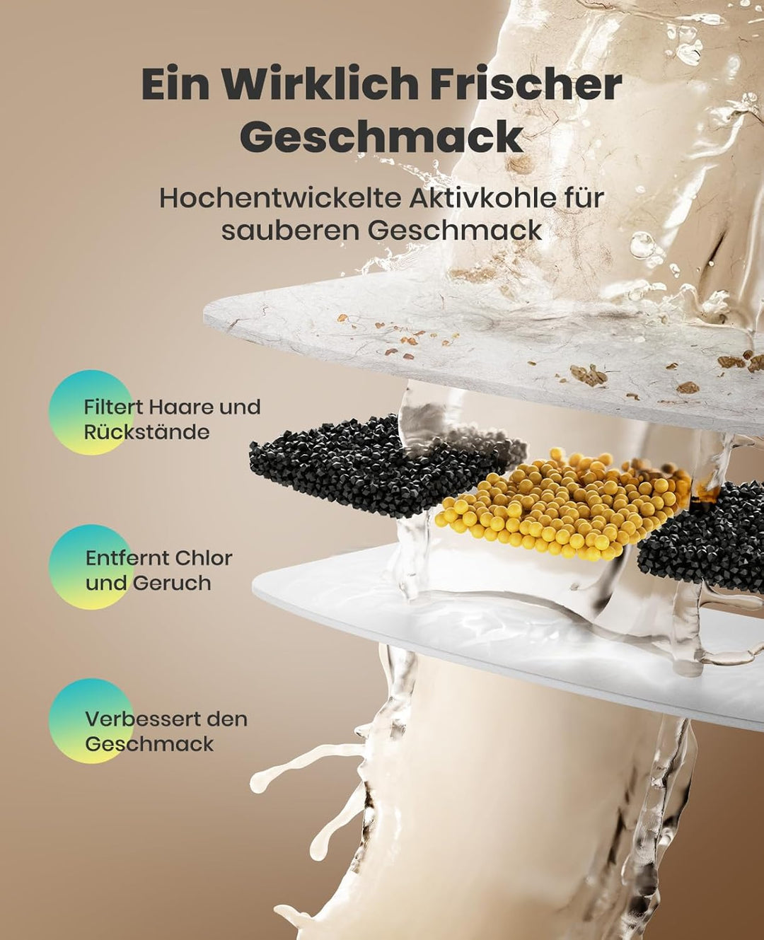 oneisall Katzenbrunnen Kabellos, 5000mAh Batteriebetrieb, 3.5L Trinkbrunnen für Katze mit Bewegungsm