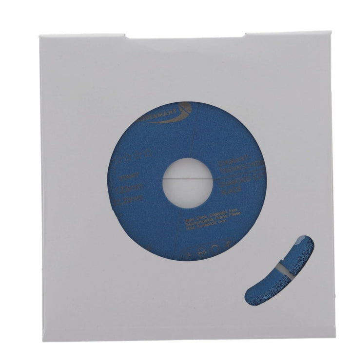 PRODIAMANT Metall Multicut Trennscheibe Titanit 125 mm x 22,2 mm für Winkelschleifer trennt Metall,