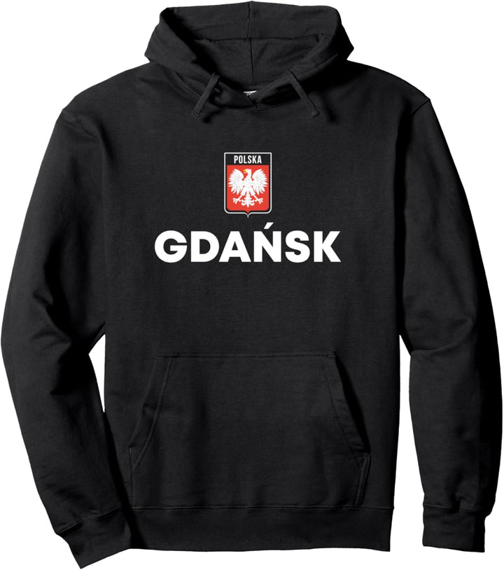 Polen Polska Polish Roots Gdansk Pullover Hoodie
