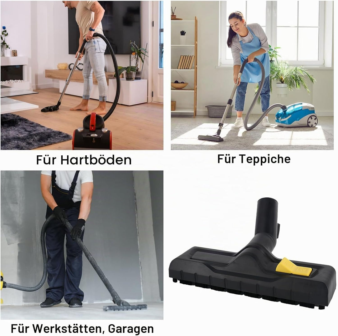 Staubsaugerdüse, 35mm für Kärcher Staubsauger Zubehör, Staubsauger Ersatzteile für Kärcher WD3, WD4,