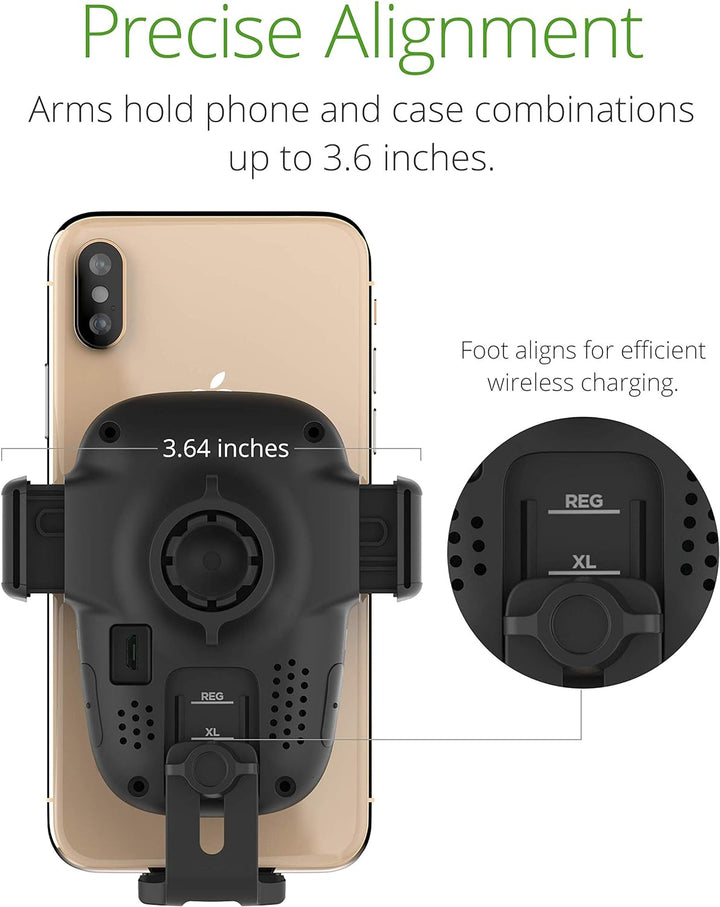 iOttie Auto SenseQi Aufladen Automatische Klemmung CD + Entlüftung für iPhone XS Max R 8 Plus 10 W f