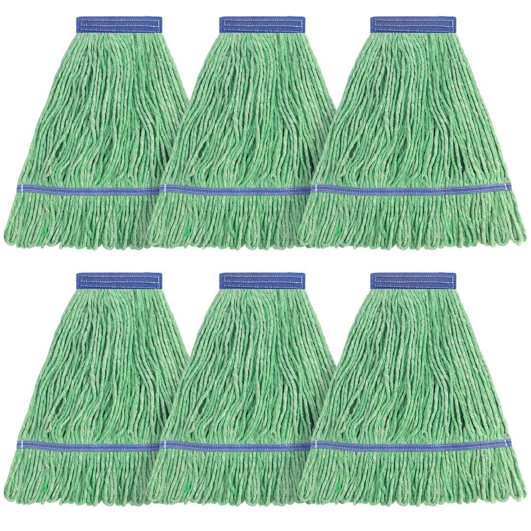 Matthew Cleaning Heavy Duty Mop Head Commercial Replacement for General and Floor Cleaning, Wet Indu