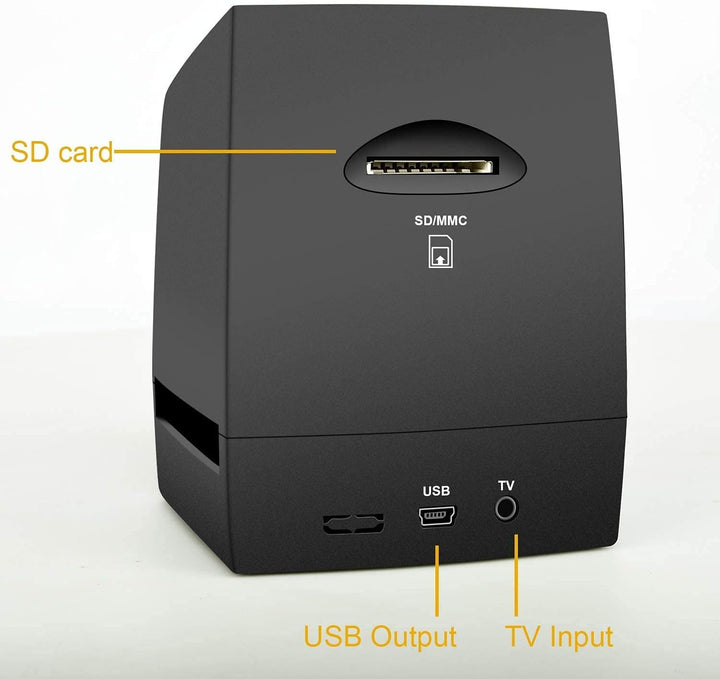 DIGITNOW! Diascanner Konvertiert 35mm / 135 Negative und Dia zu Digital JPEG, Filmscanner mit hoher
