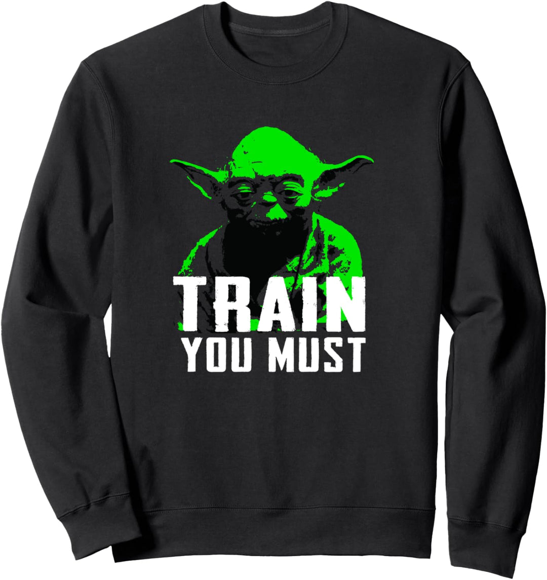 Star Wars Yoda Train You Must Active Sweatshirt