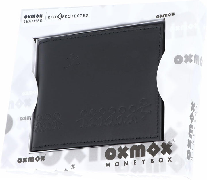 Oxmox Leather - Querscheinbörse 6cc 12 cm RFID Jumping Jack