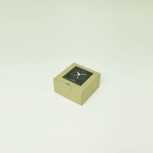 Lemnos Wecker City Pop/Wecker Analog ohne Ticken/Reisewecker in japanischer Qualität aus Holz gefert