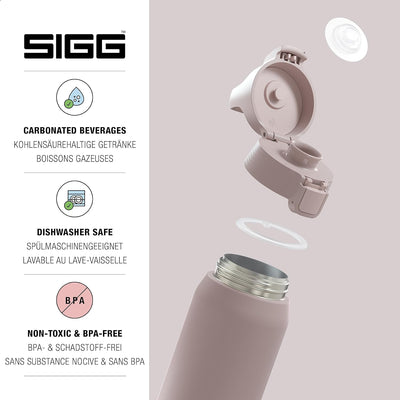 SIGG - Isolierte Trinkflasche - Shield Therm One Dusk - Für kohlensäurehaltige Getränke geeignet - A