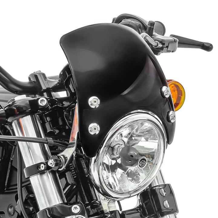 Windschild/Windschutzscheibe Craftride CW8 Kompatibel für Harley Davidson Sportster 04-20