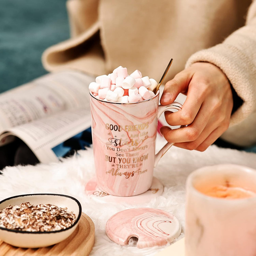Geburtstagsgeschenke für den besten Freund für Männer,Gute Freunde sind wie Sternbecher,Freundschaft