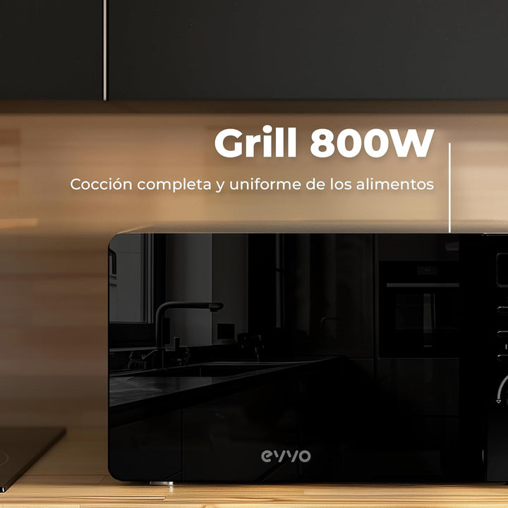 Mikrowelle EVVO M20 Schwarz