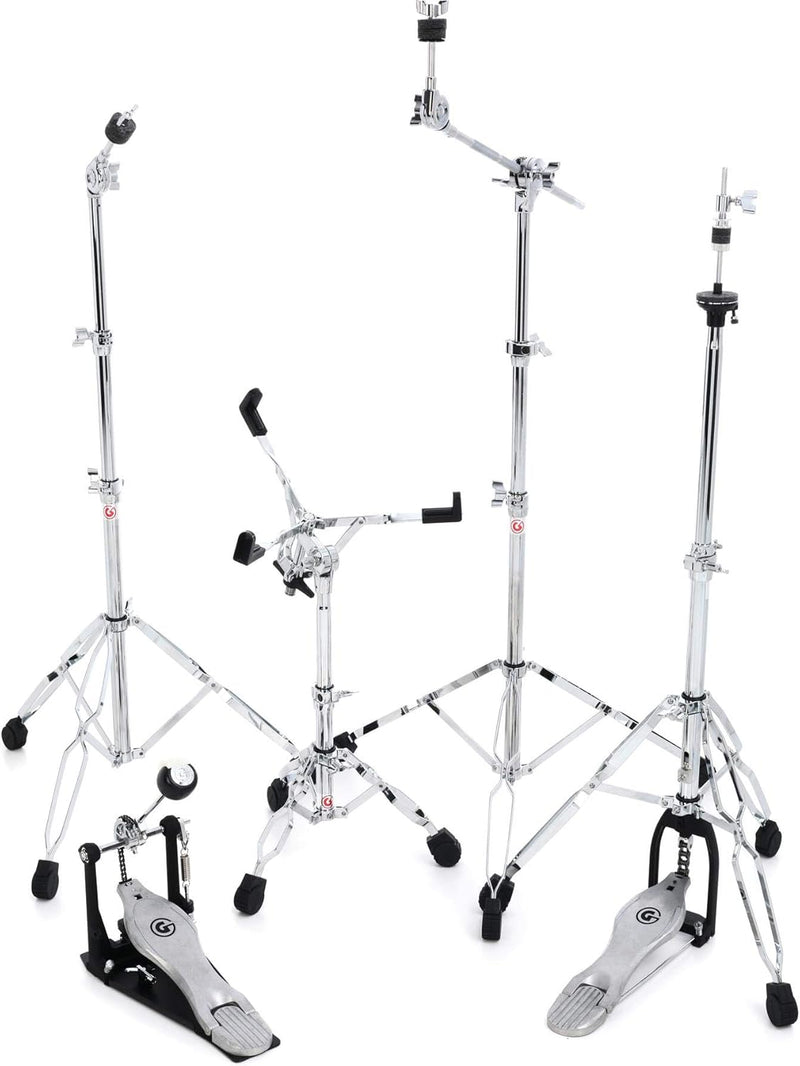 Gibraltar Hardware Pack 5700PK, Snare Ständer, Hi-Hat Ständer, Galgenbeckenständer, gerader Beckenst