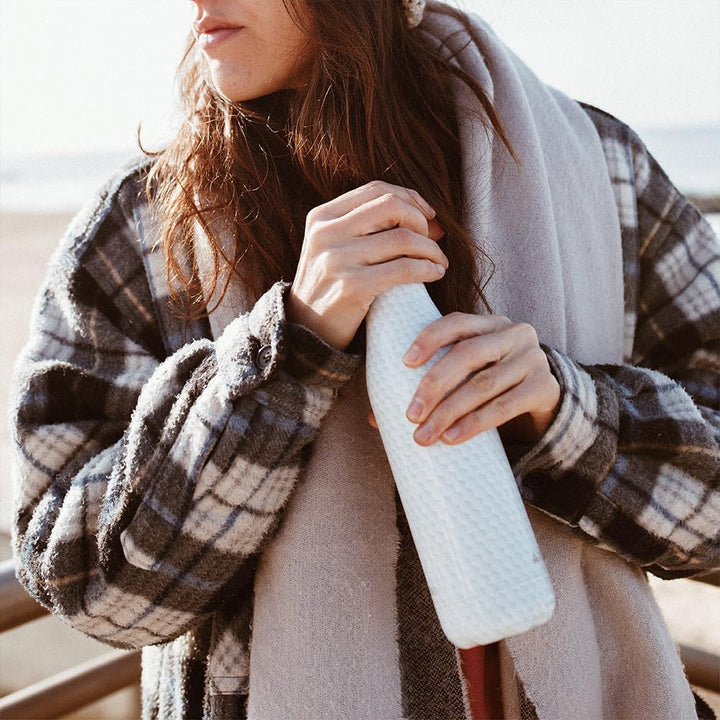 Les Artistes Paris Bottle Up Isolierflasche aus Edelstahl und Polypropylen in der Farbe Bienenwabe 5