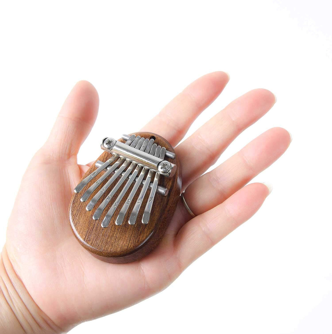 Mini-Kalimba mit 8 Tasten, hochwertig, exquisites Daumenklavier, Marimba, Musik, gutes Accessoire, A