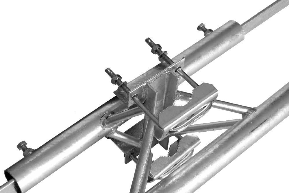 A.S.SAT Dachsparrenmasthalter zwischen 2 Sparren für Masten bis Ø 60 mm verzinkt