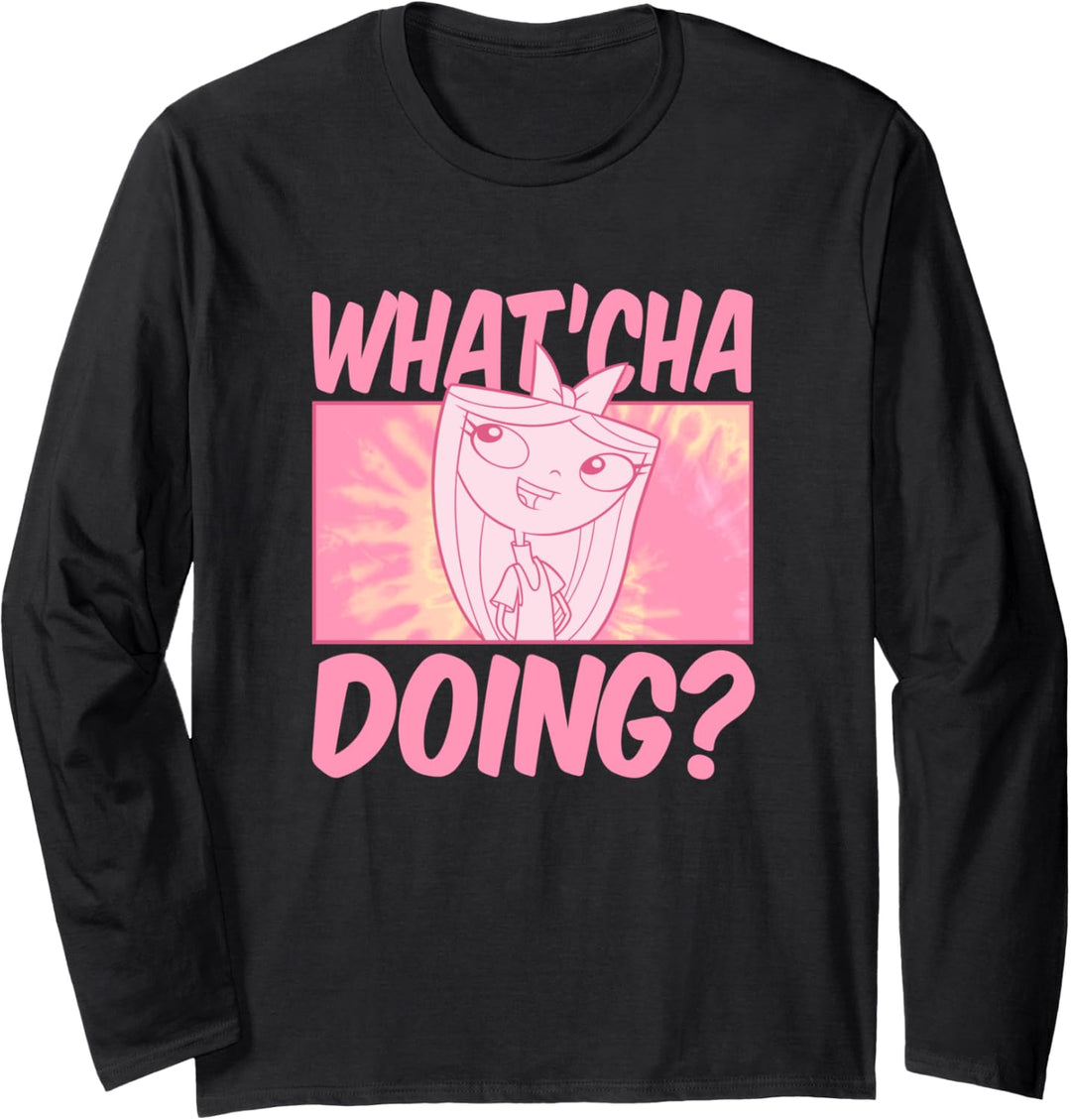 Disney Phineas und Ferb Whatcha Doing Langarmshirt