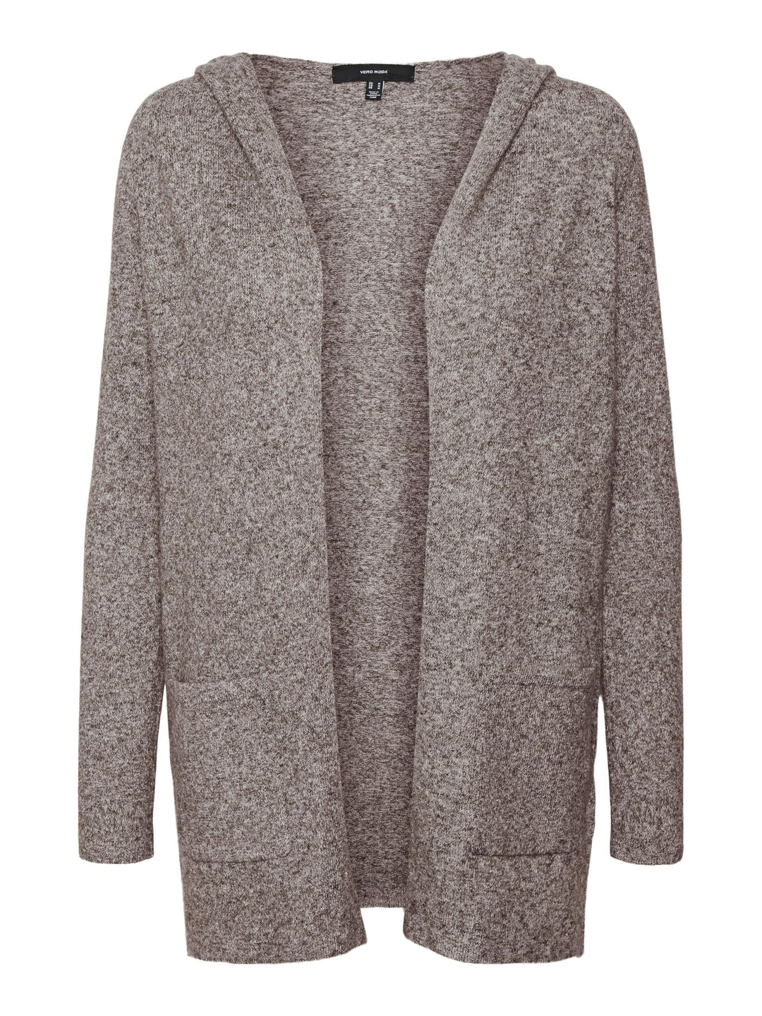 VERO MODA Female Strickjacke VMDOFFY Strickjacke S Coffee Bean/Detail: Melange, S Coffee Bean/Detail