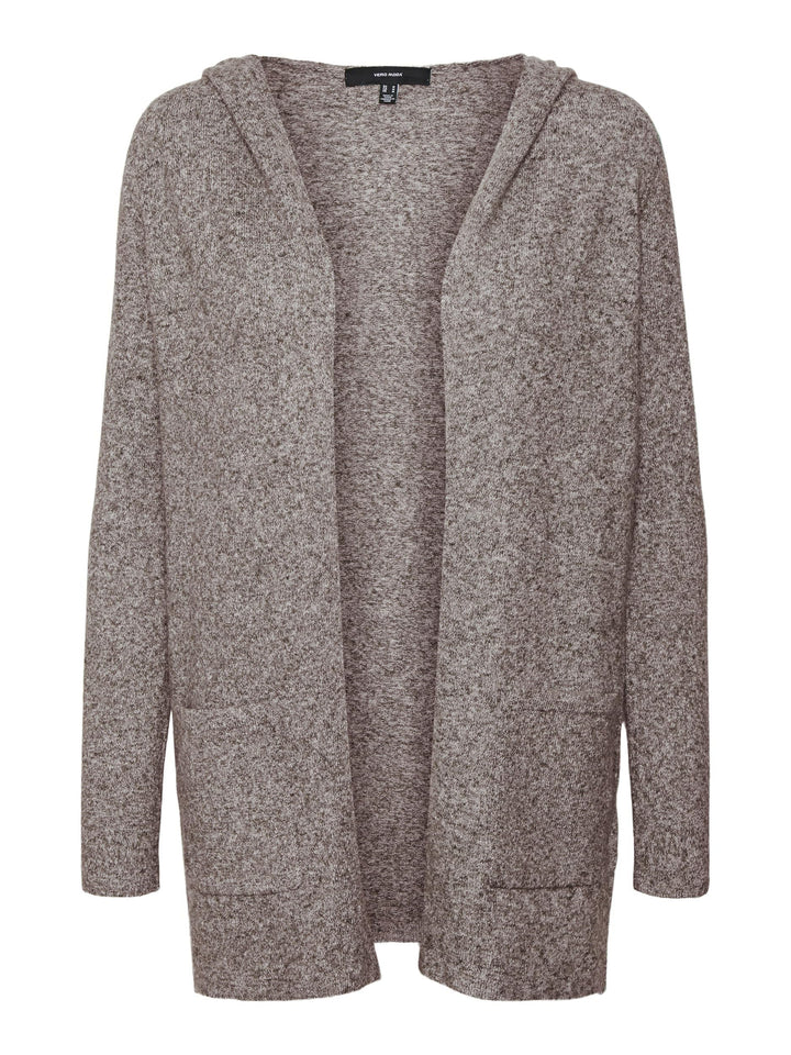 VERO MODA Female Strickjacke VMDOFFY Strickjacke S Coffee Bean/Detail: Melange, S Coffee Bean/Detail