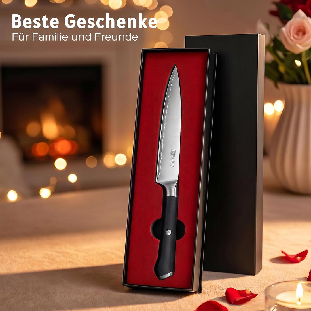 PAUDIN Messer 13 cm Küchenmesser Allzweckmesser Kochmesser profi scharf | aus hochwertigem Edelstahl