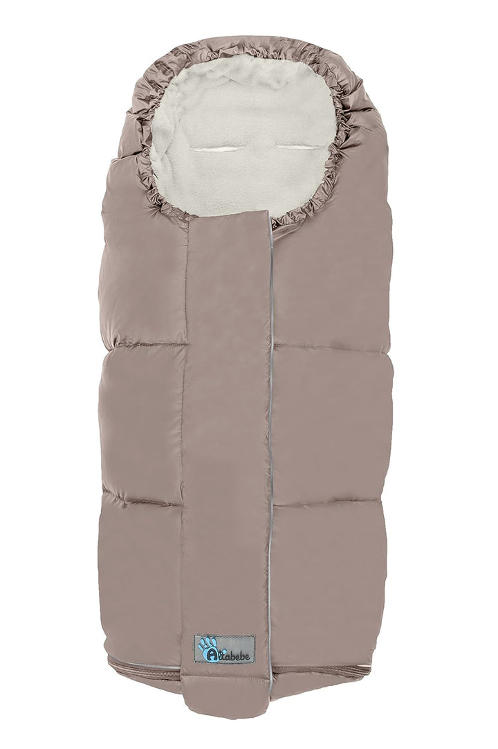 Altabebe MT2277D - 61 Alaska Daunenfusssack für Kinderwagen, beige