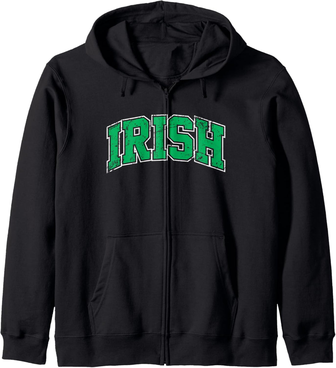 Irischer Jahrgang - Grüner St. Patrick's Day Kapuzenjacke
