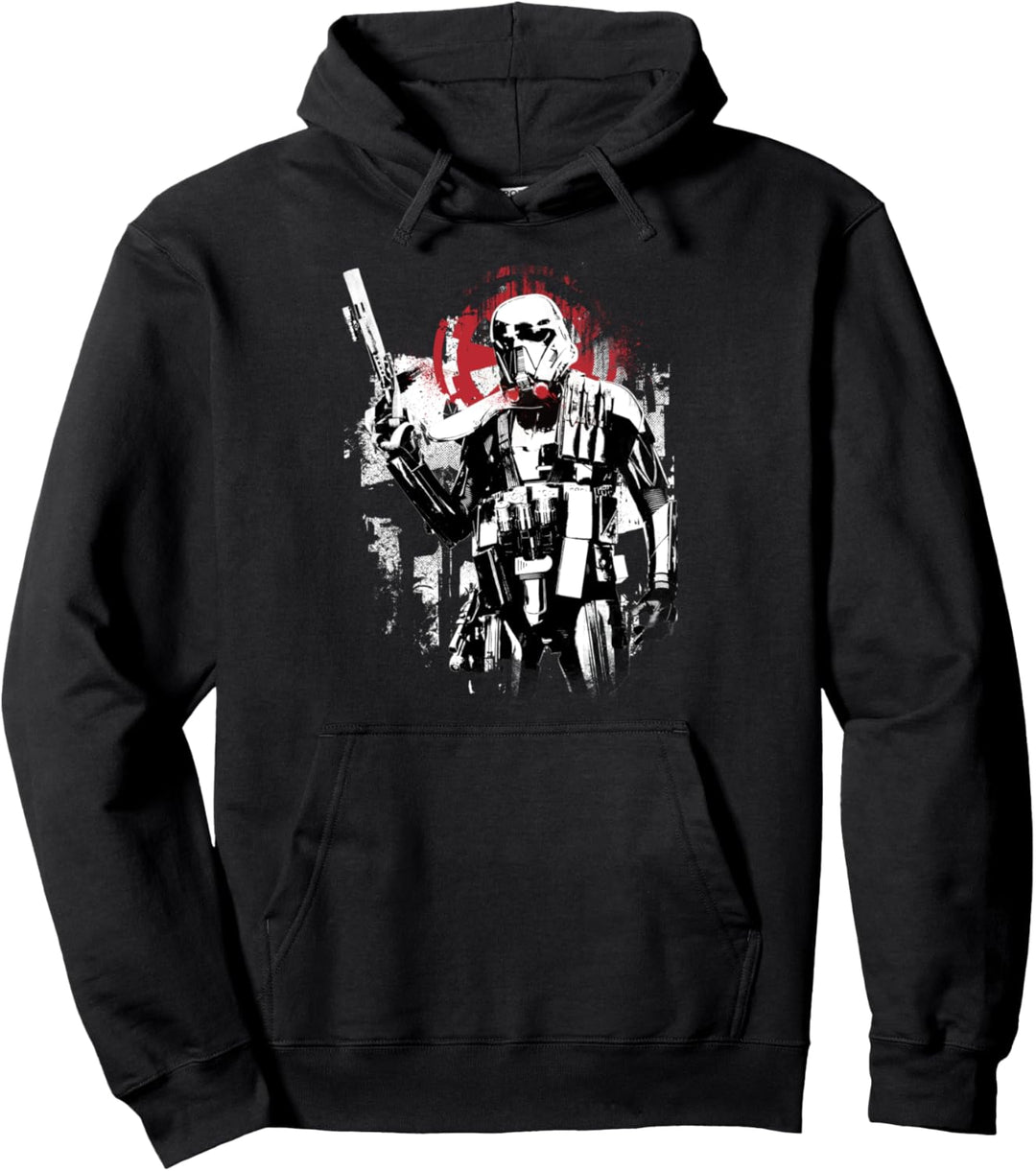 Star Wars Rogue One Death Trooper Grunge Pullover Hoodie