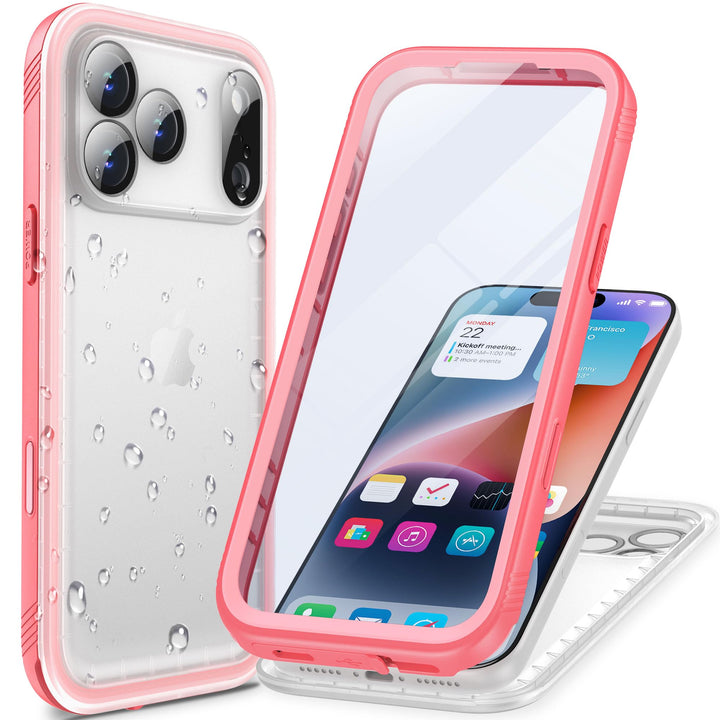 Cozycase TOP Militärschutz wasserdichte 360 Hülle Für iPhone 17 Pro | Outdoor Panzerhülle Full Armor