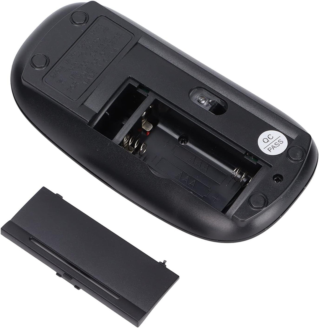 Jectse Numerisches Tastenfeld, Kabelloses Nummernpad und Maus-Kombination mit USB-Empfänger, 1200 DP