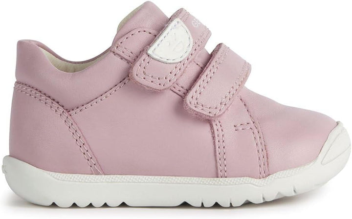 Geox Mädchen B Macchia Girl First Walker Shoe 23 EU Rose, 23 EU Rose