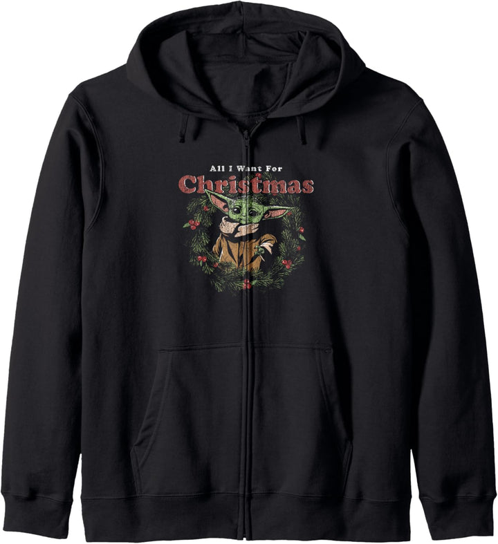 Star Wars Weihnachten All I Want For Xmas Kapuzenjacke