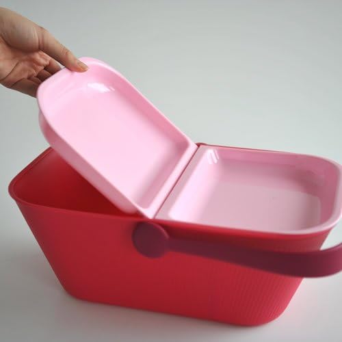 Alessi Picknick Korb Hund Rose, Rose