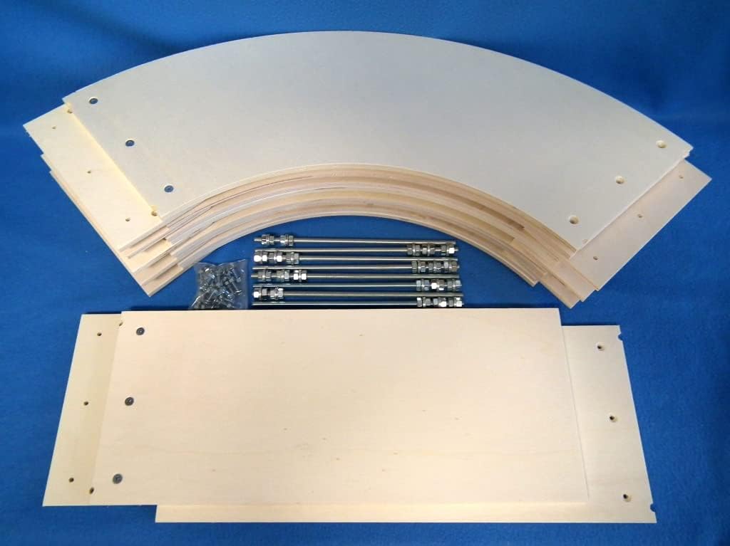 Zweispur Gleiswendel für Spur H0 für Modelleisenbahn 3,5 Ebenen + Anfahrten