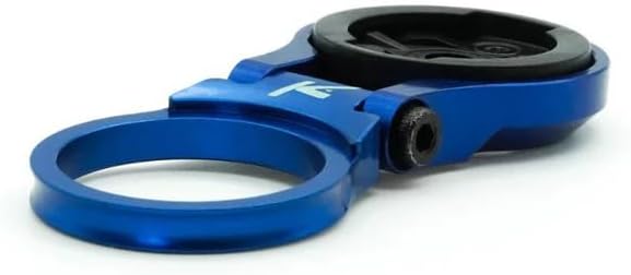 K-EDGE Vorbauhalterung Fahrradcomputer Garmin Edge Verstellbar Blue Anodize, Blue Anodize