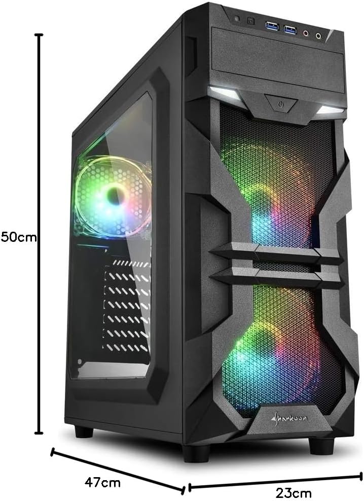 Sharkoon VG7-W RGB, PC-Gehäuse