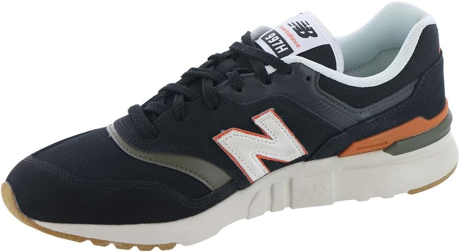 New Balance Herren 997h V1 Sneaker 44.5 EU Schwarz, 44.5 EU Schwarz
