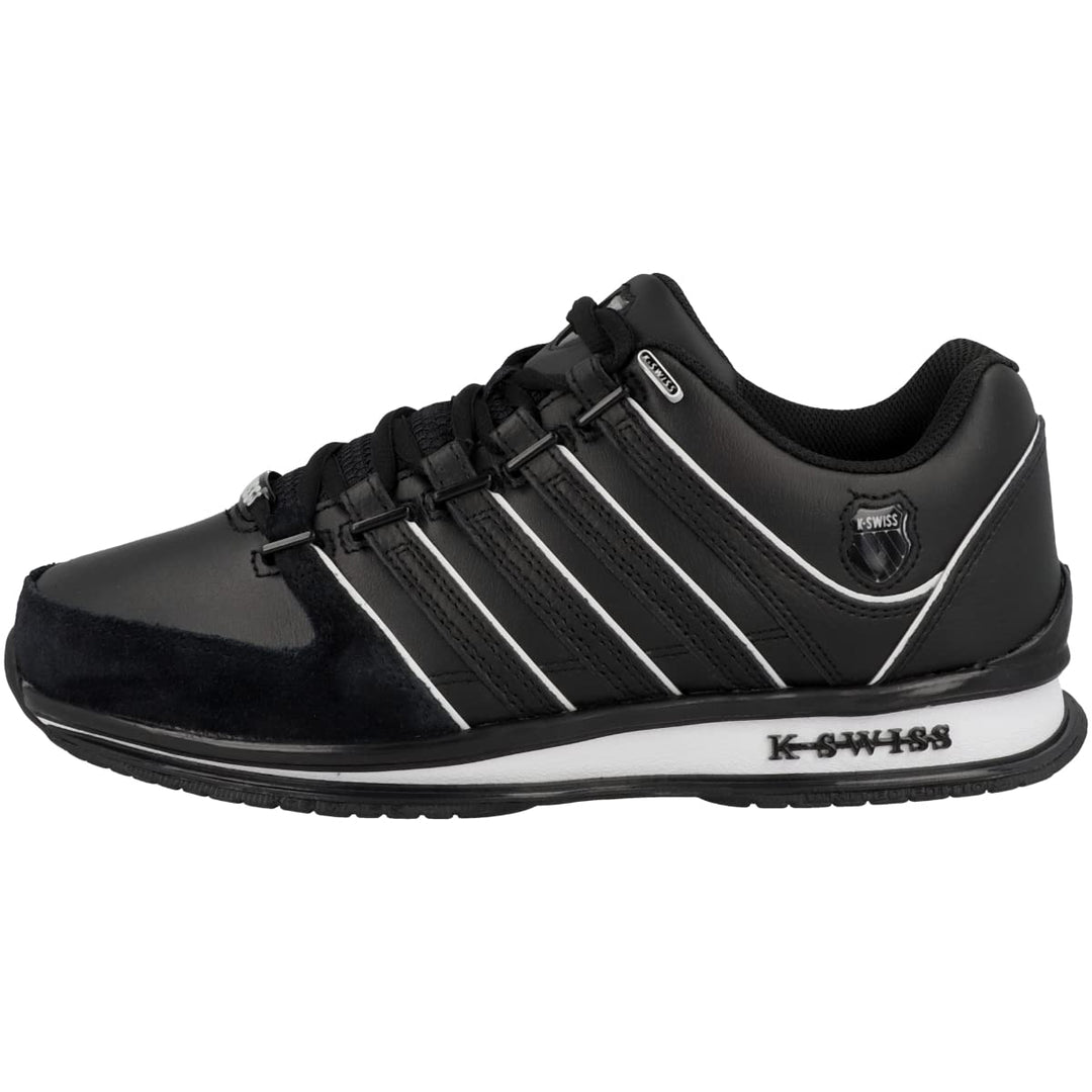 K-Swiss Herren Rinzler Sneaker, Black/White, 43 EU