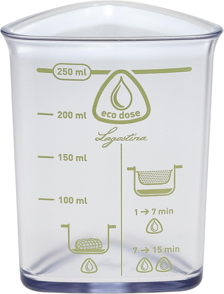 Lagostina die Klassische Schnellkochkasserolle mit Korb und Ecodose Modern Ø 22 cm, 3.5 lt Acciaio e