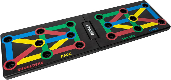 VirtuFit 12-in-1 Liegestütz-Brett inklusive Liegestützgriffe