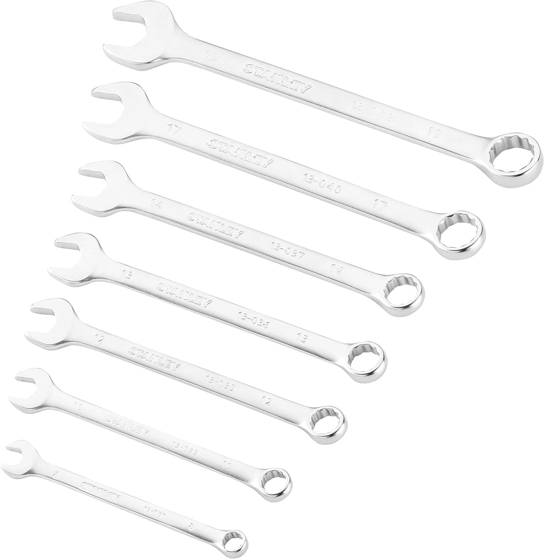 Stanley Fatmax FMMT82844-0 Ratschen und Steckschlüsseln, Grau 7 Pièces - système anti-slip, 7 Pièces