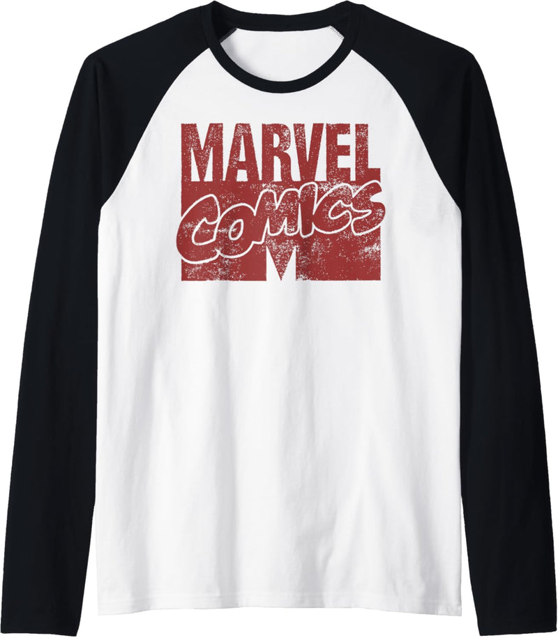 Marvel Comics M Logo Raglan