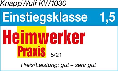 KnappWulf Kompressor "mucksmäuschenstill" Modell neue Generation KW1030 Airbrush 69dB 30L Tank 1100W