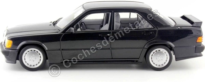 Norev Mercedes 190 E 2.3-16 W201 1984 schwarz metallic Modellauto 1:18