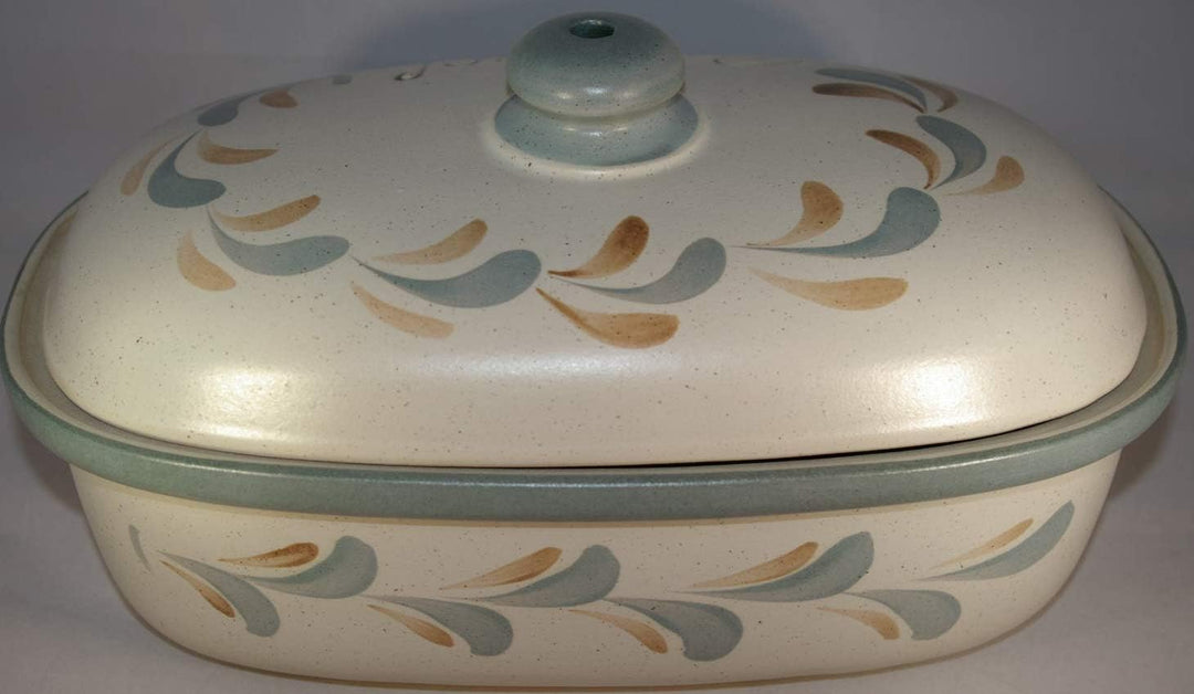 Brottopf Schilf | Brotkasten | Brotbox | Brotdose | Brotbehälter | Steinzeug | LxBxH: 30x21x16 cm