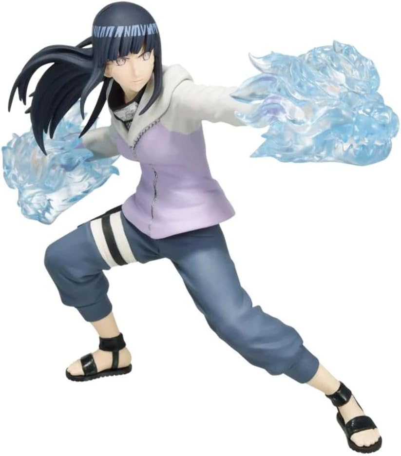 BANPRESTO Naruto Shippuden - Hyuga Hinata - Figurine Vibration Stars 16cm
