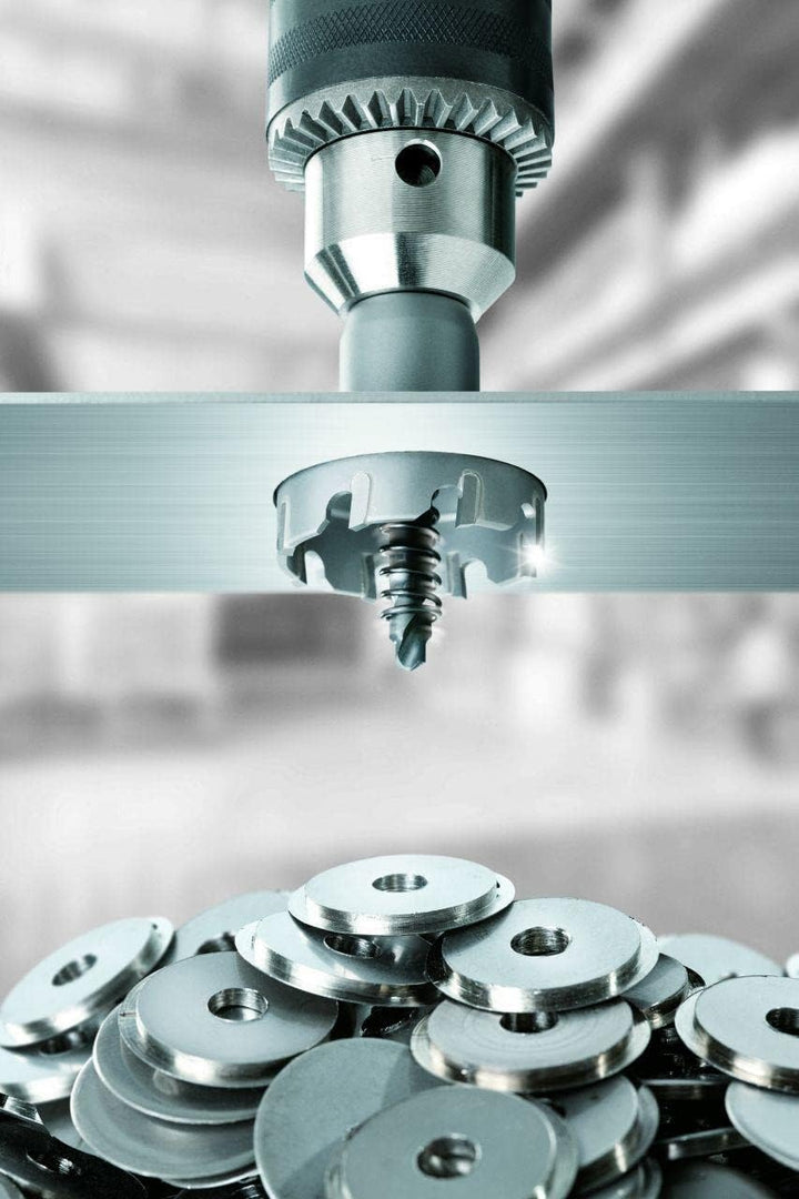 Bosch Professional Carbide Lochsäge Precision for Sheet Metal (Edelstahl, Ø 44 mm, Zubehör Bohrmasch